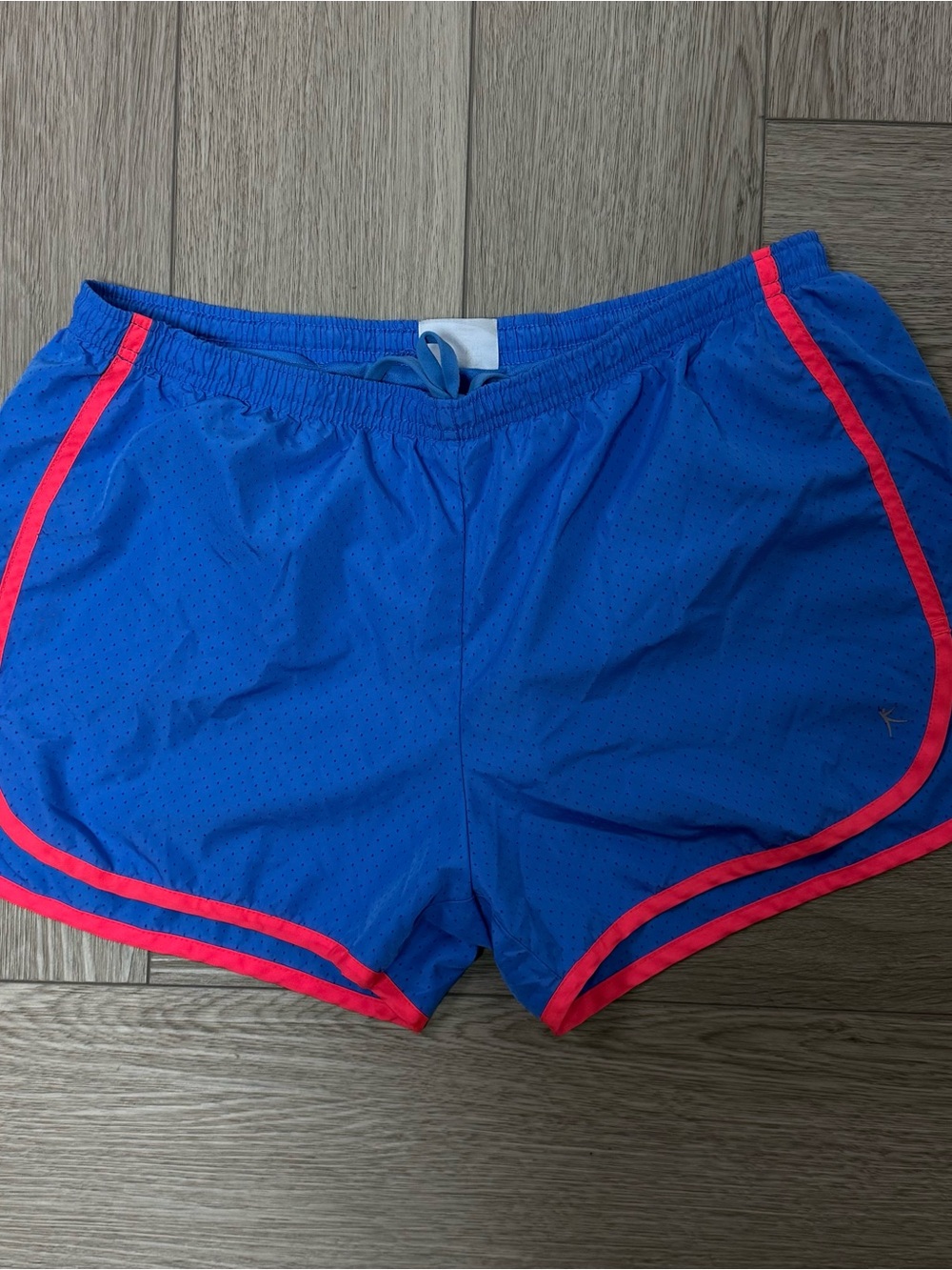Women’s Danskin Royal Blue Shorts with Pink Trim